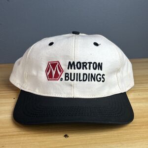 Vintage Morton Buildings Snapback Hat Cap Osterman Outfitters Y2K